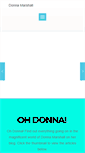 Mobile Screenshot of donnamarshallmusic.com