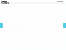 Tablet Screenshot of donnamarshallmusic.com